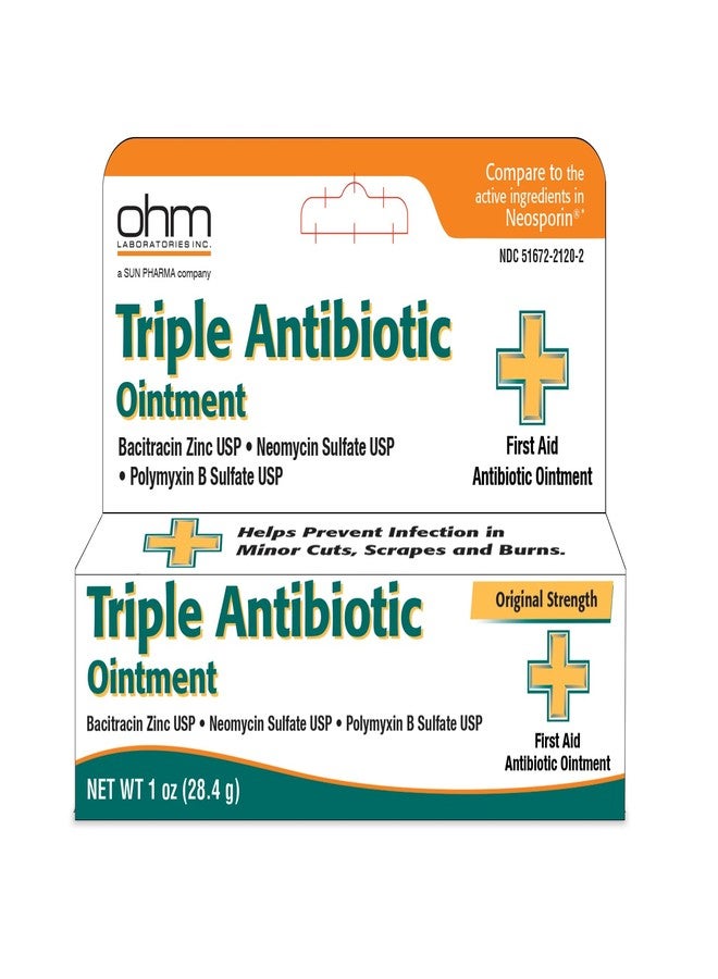 Taro First Aid Triple Antibiotic Ointment for Minor Cuts, Scrapes and Burns - Image 1